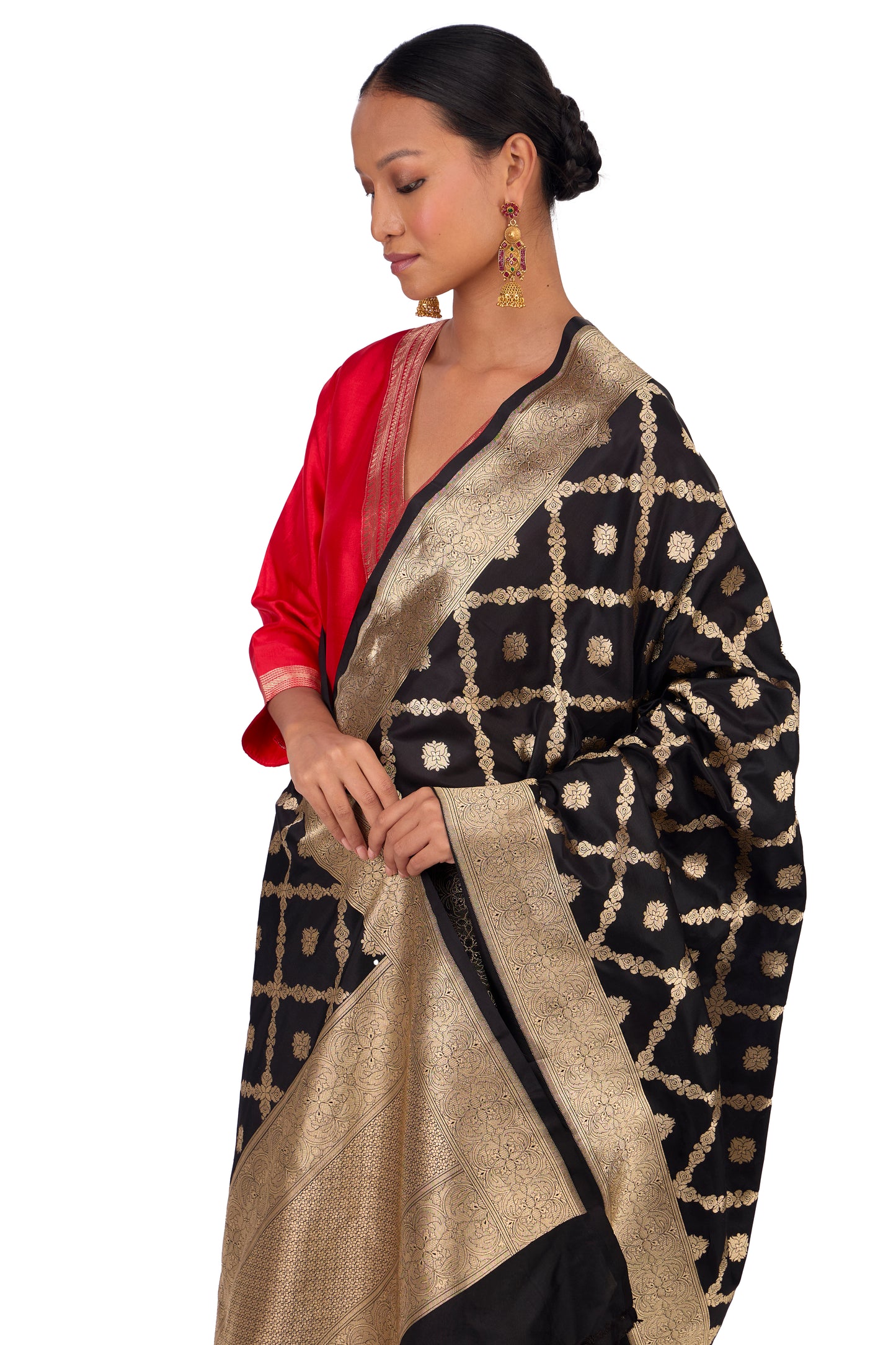 Katan silk Dupatta