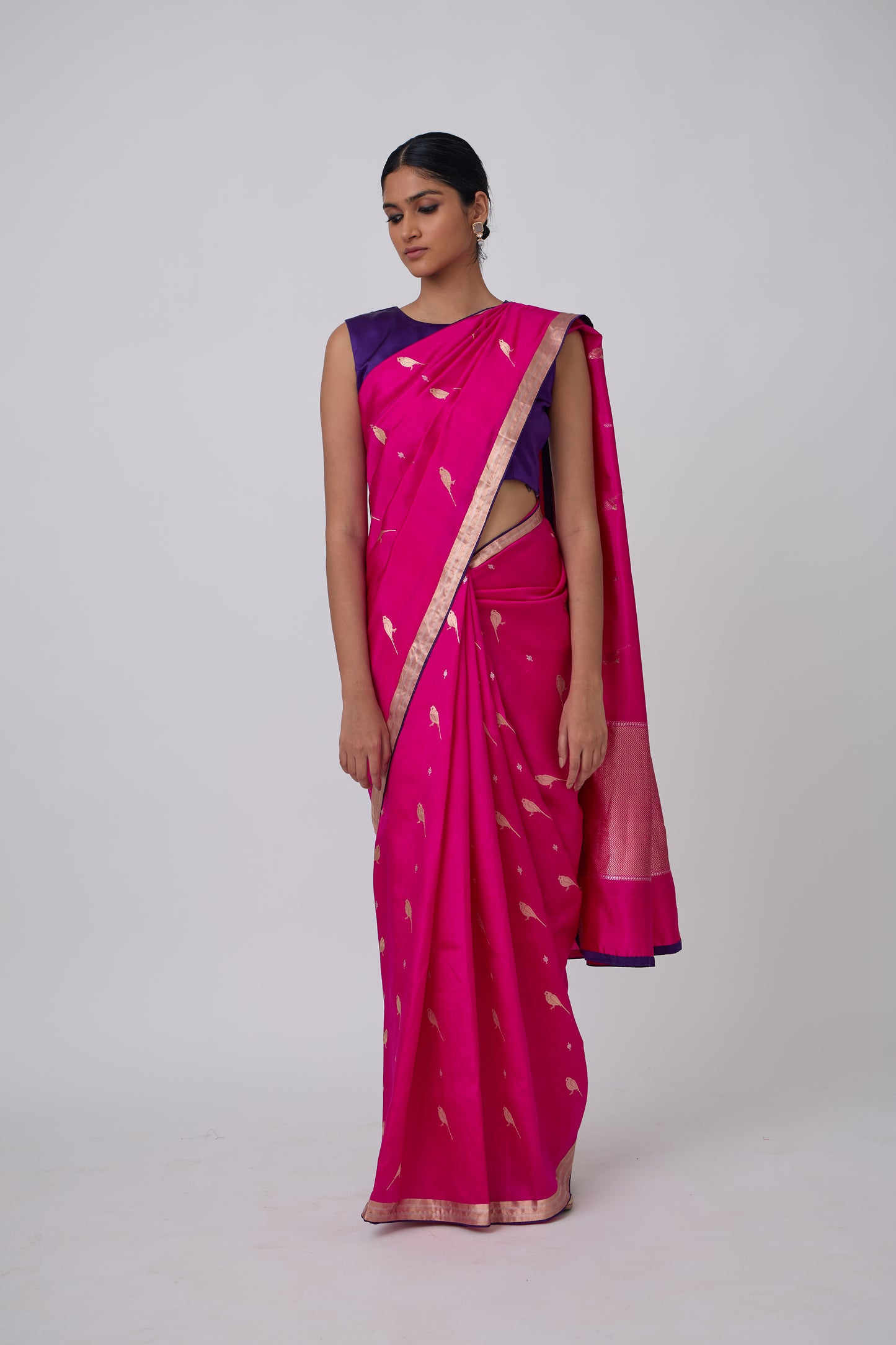 Booti - Rani Silk Saree