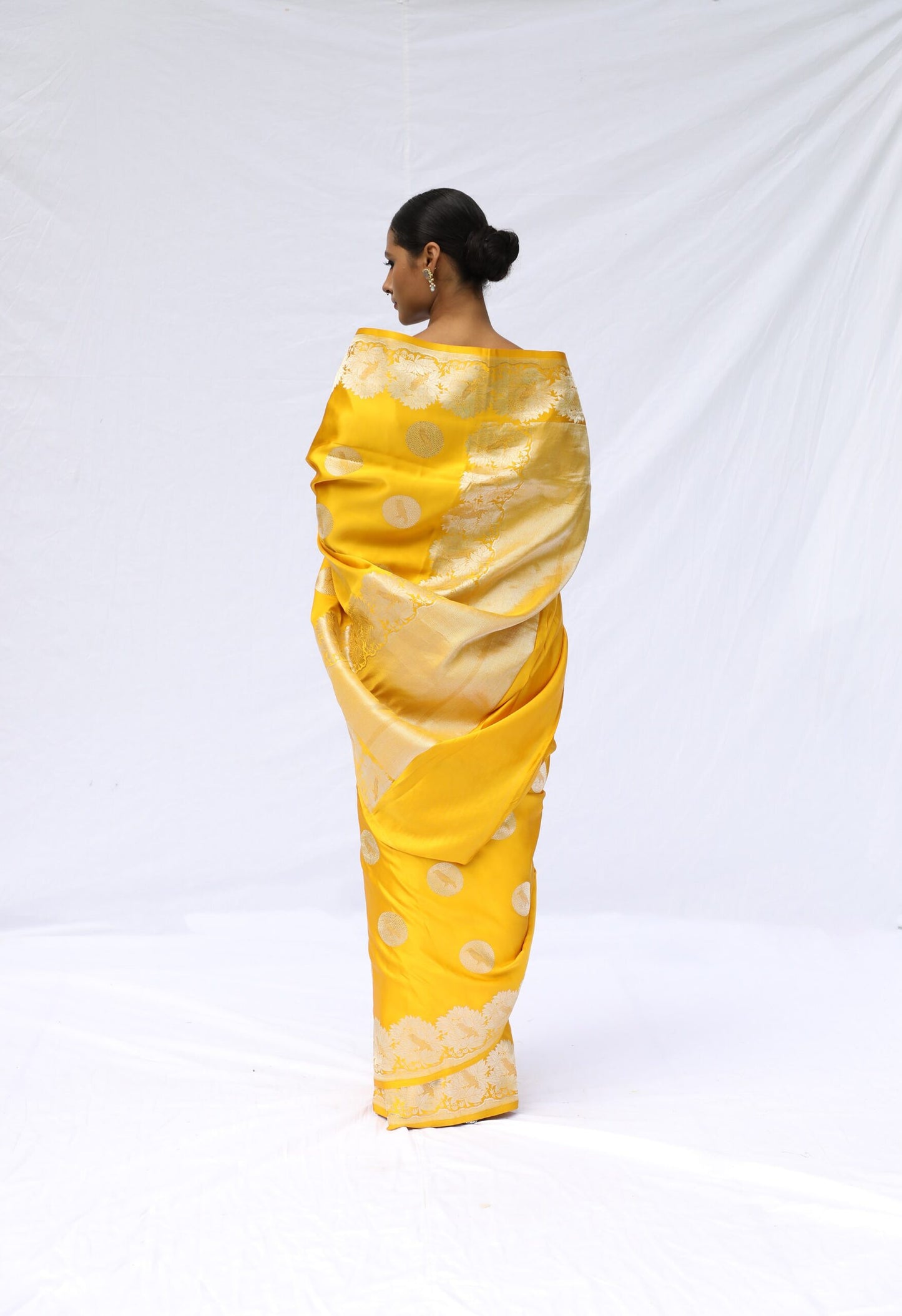 MM - MUSTARD MASHRU SILK
