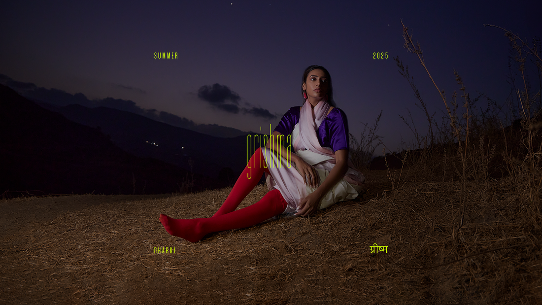 Buy Handloom Kurtas Online: Sophisticated Simplicity by Dharki