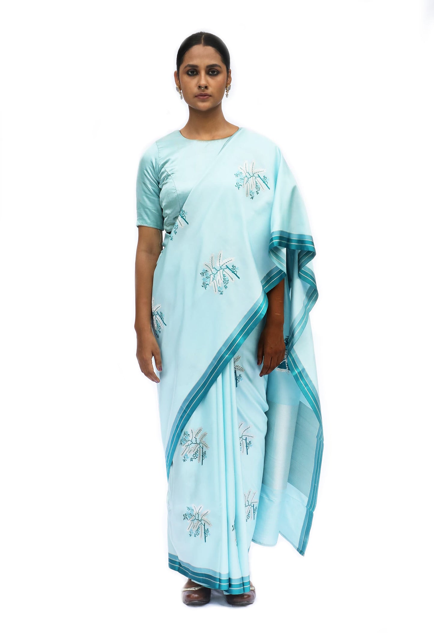 MEEHIKA -Azure Blue Saree