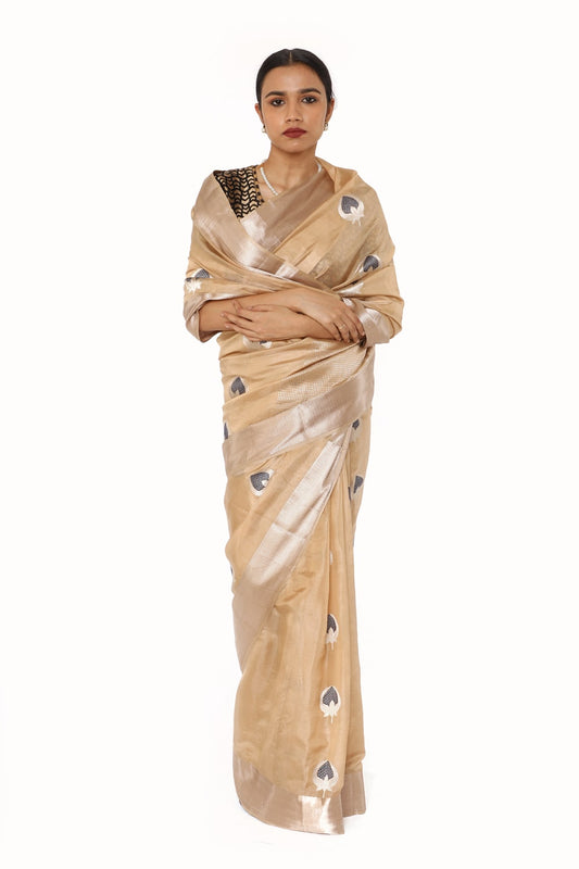 Kumuda - Beige Saree