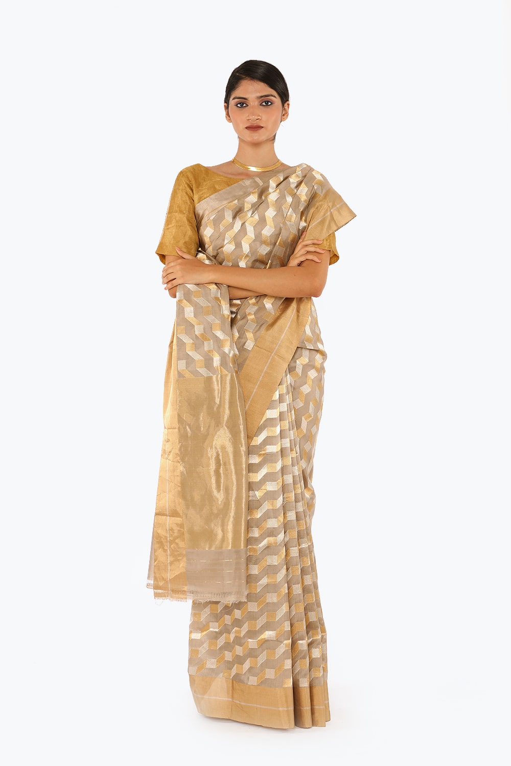 Itta - Beige Saree