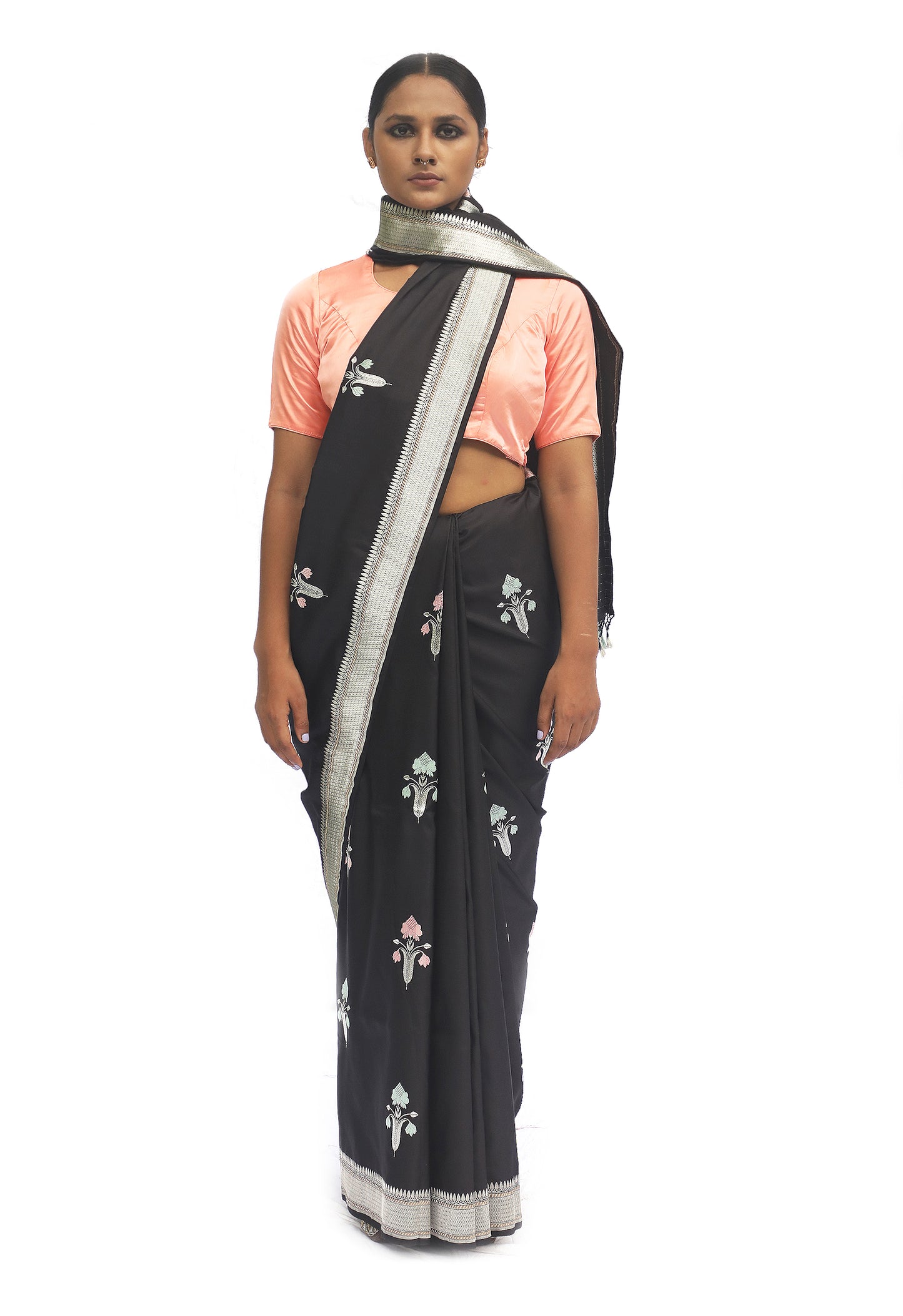 NABHA - Black Saree