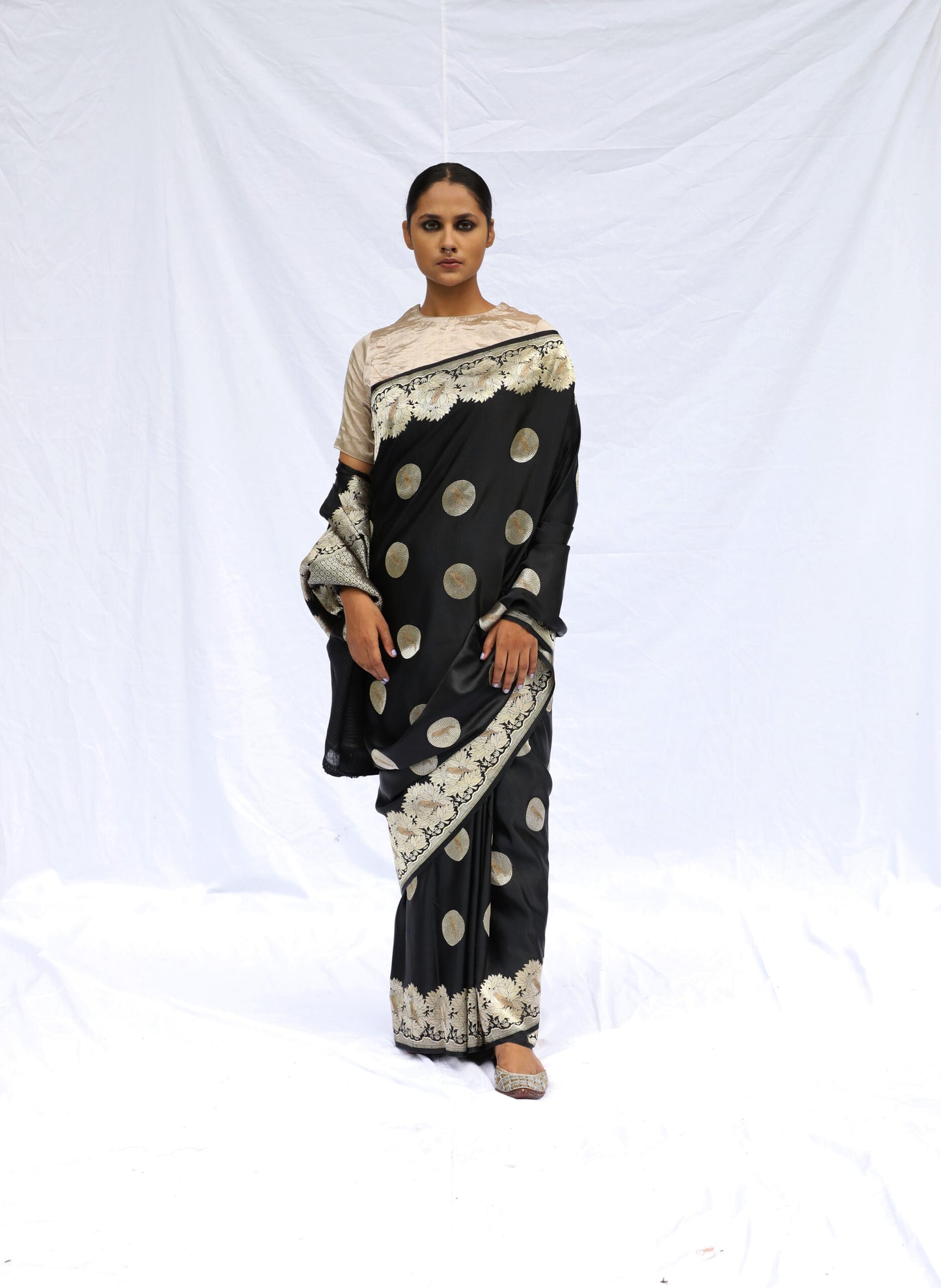 AGILA-BLACK SAREE