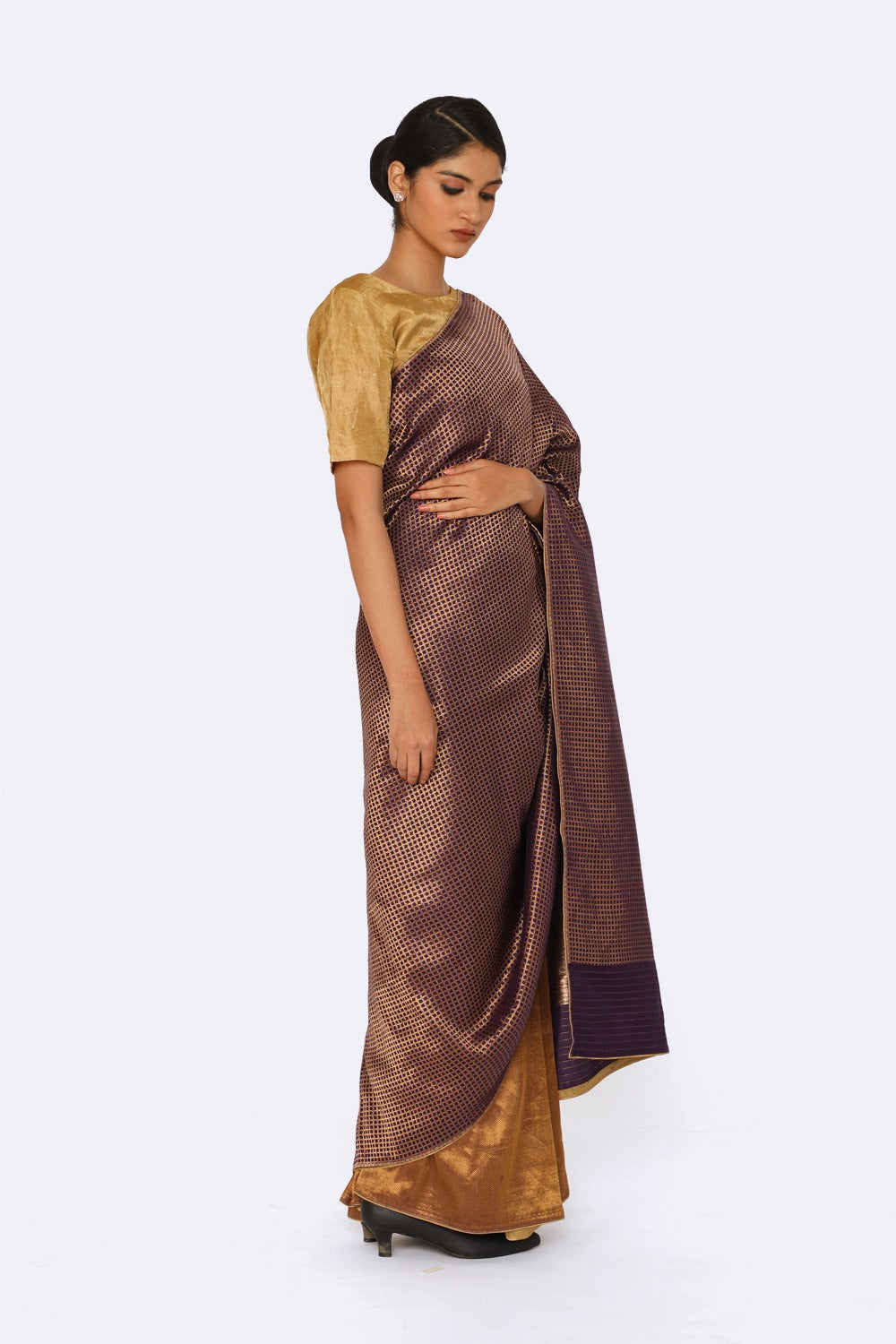 LEELA - dual tone saree