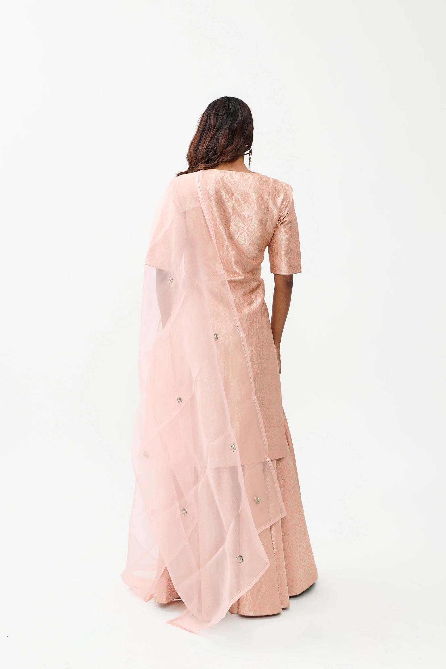 Hunar Varanasi Silk Brocade Sharara