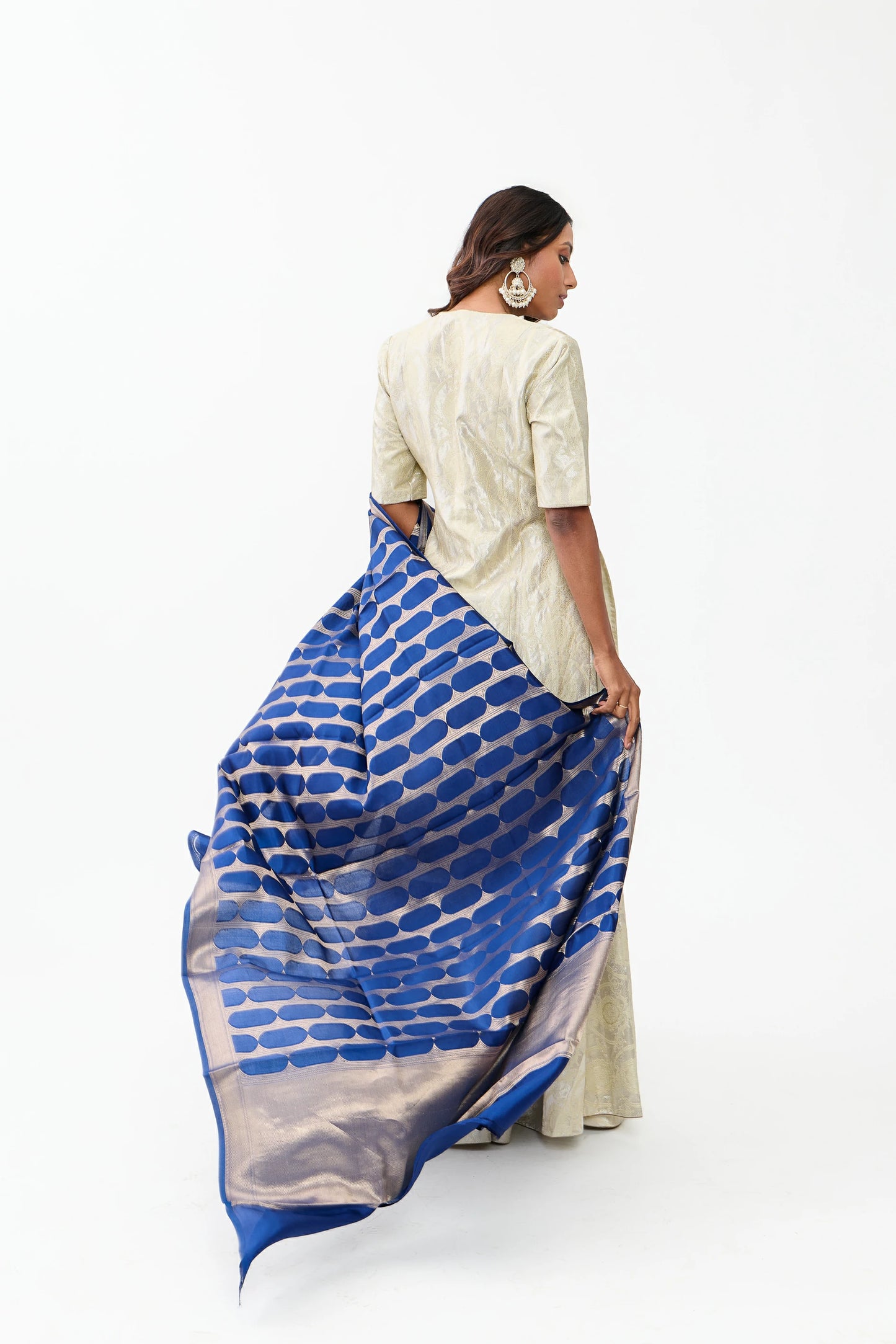 Nehal Varanasi Satin Brocade