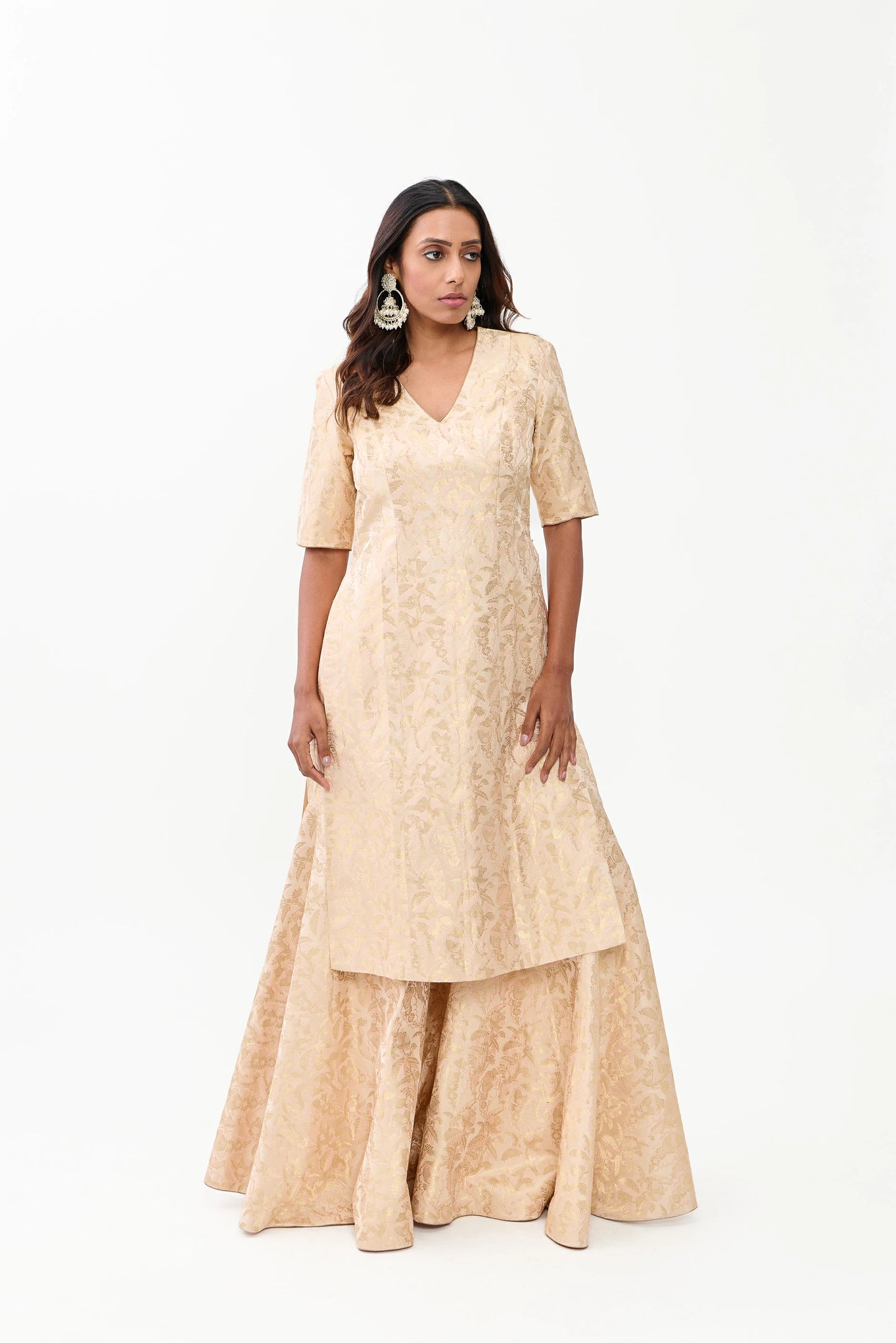 Nadiya Varanasi Satin Brocade