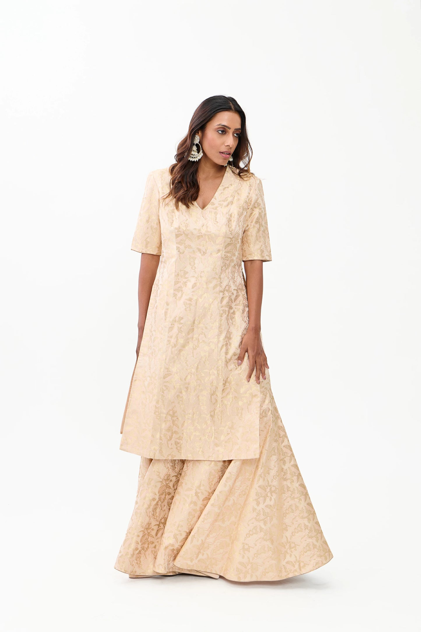 Nadiya Varanasi Satin Brocade