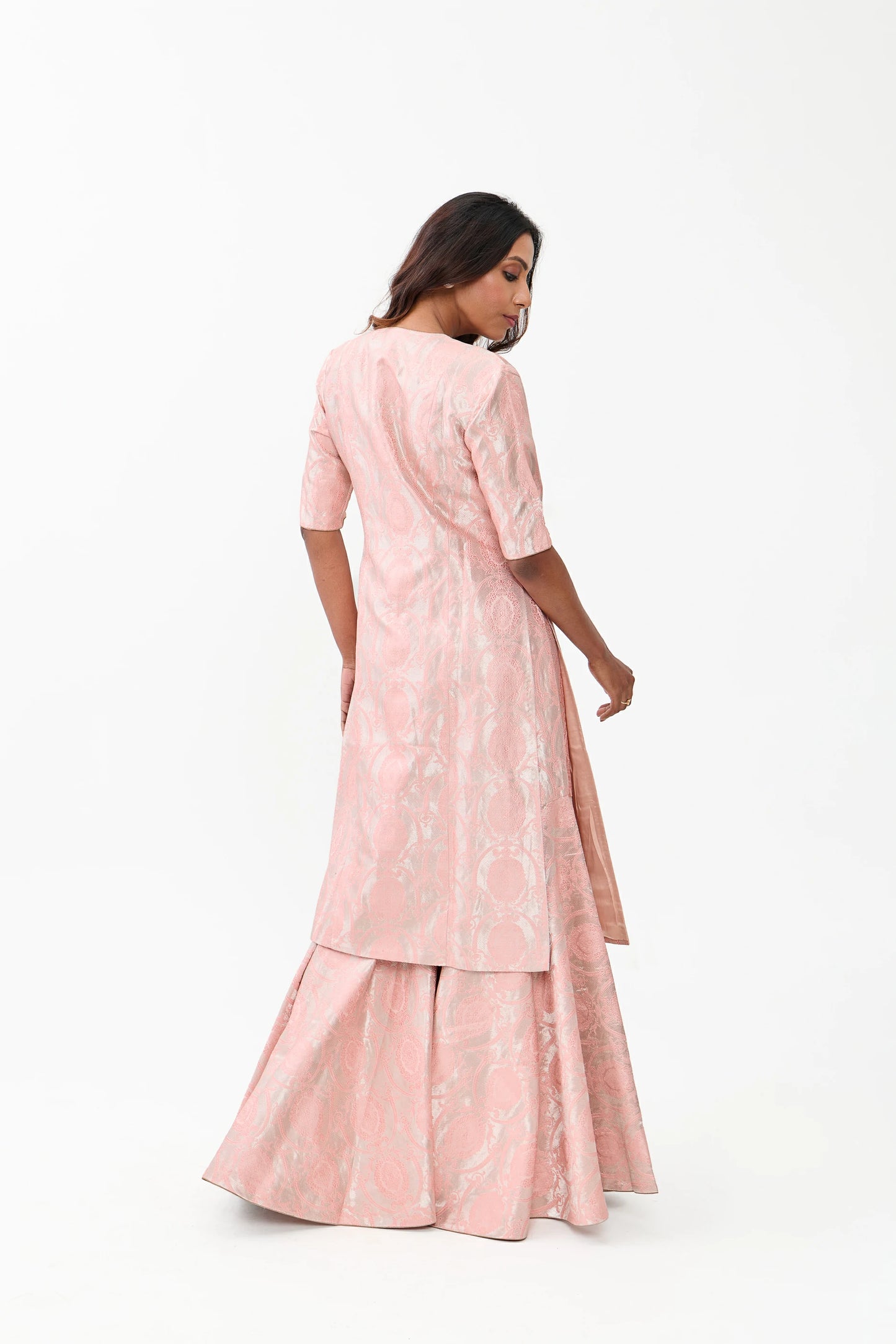 Nehal Varanasi Satin Brocade