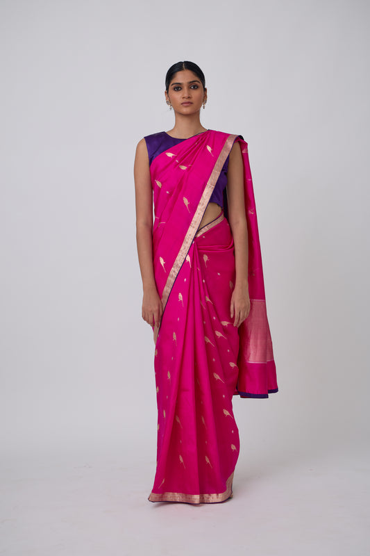 Rani Silk Saree