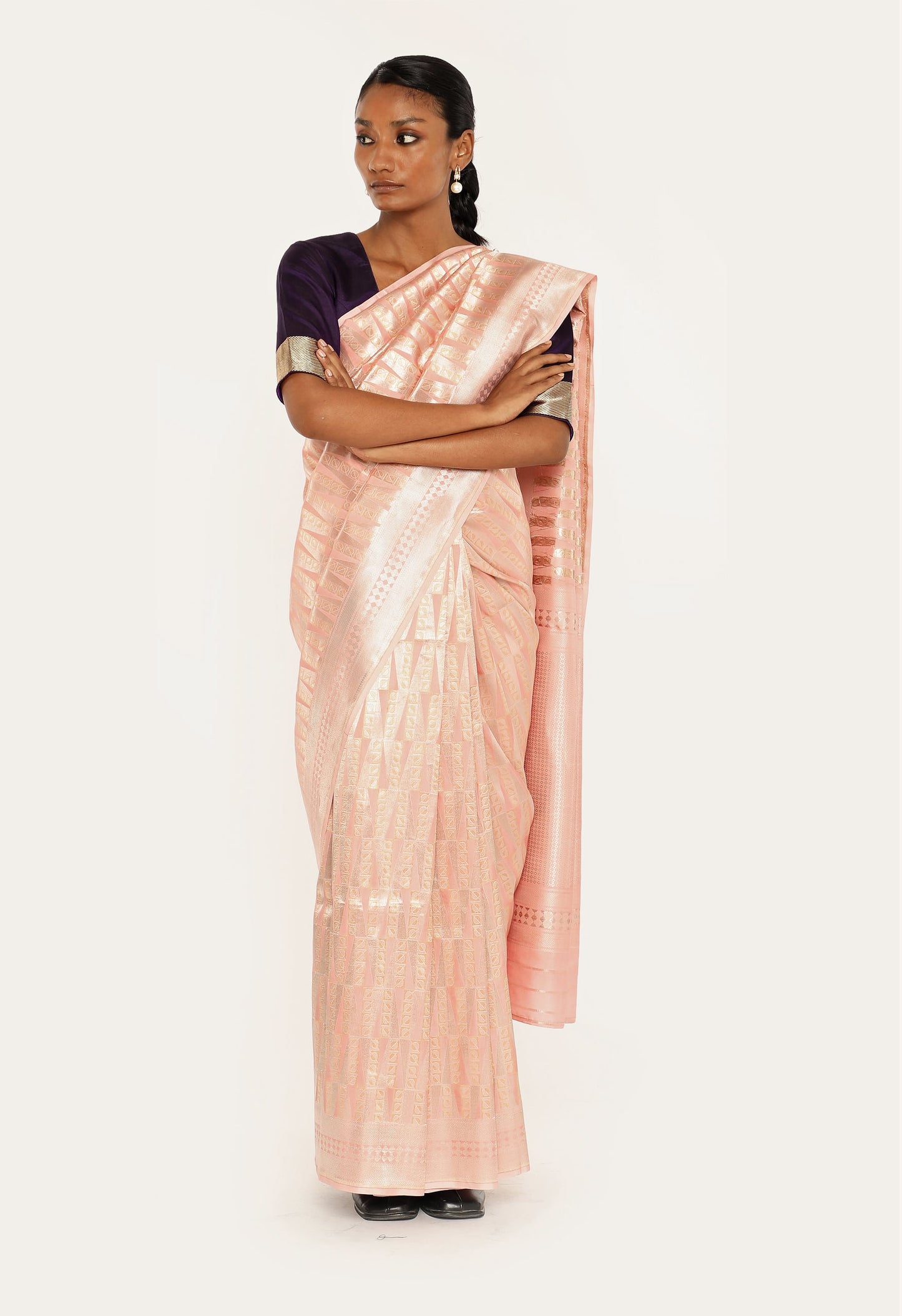 Dhari - Sunehri Saree