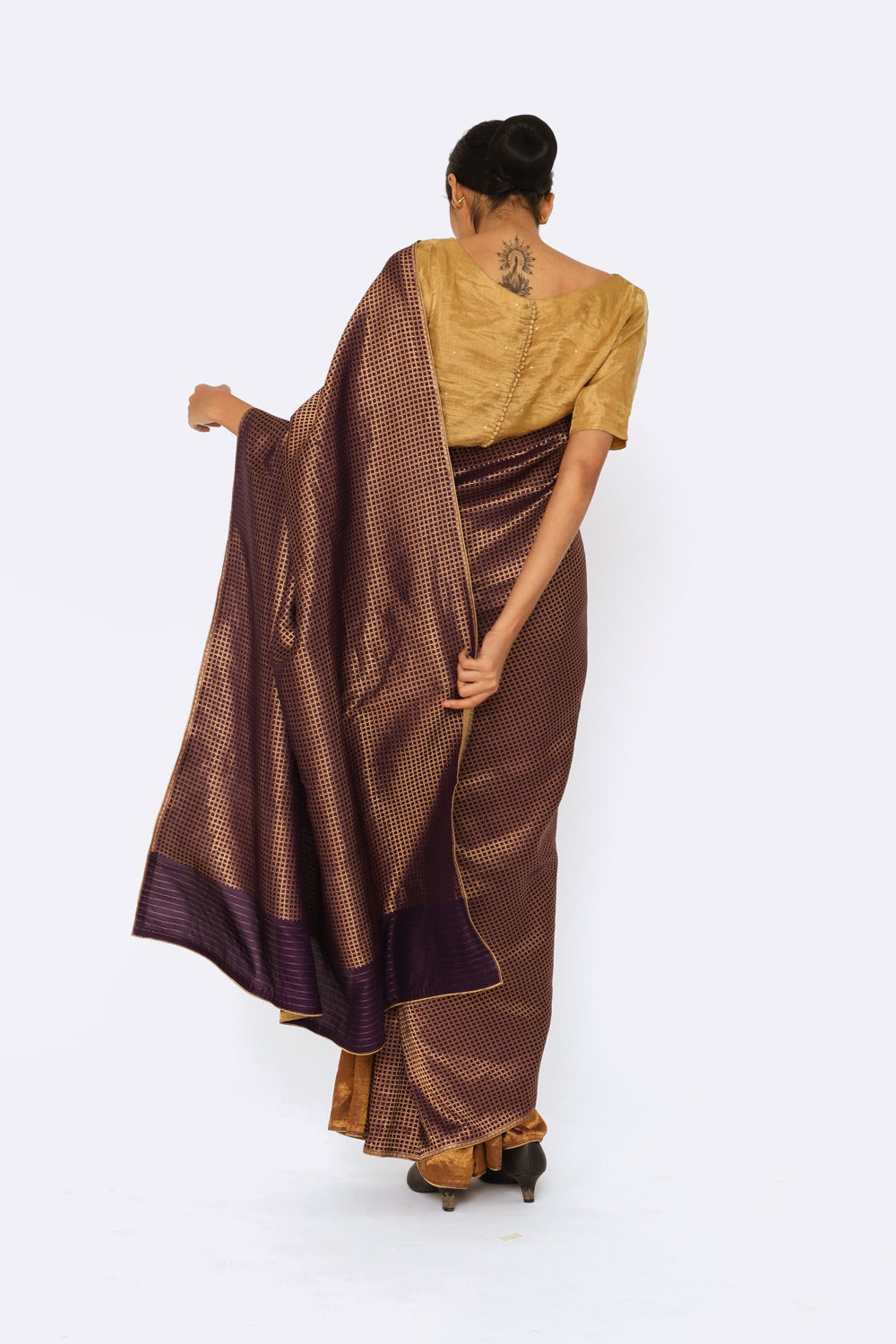 LEELA - dual tone saree