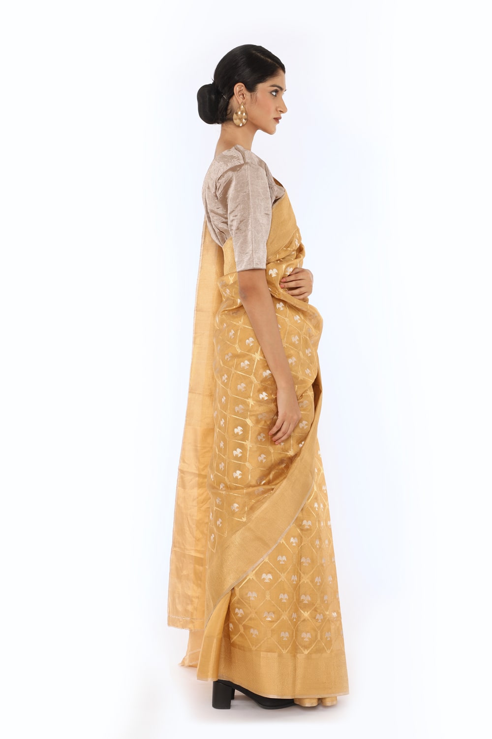 Itta - Muted Gold Saree