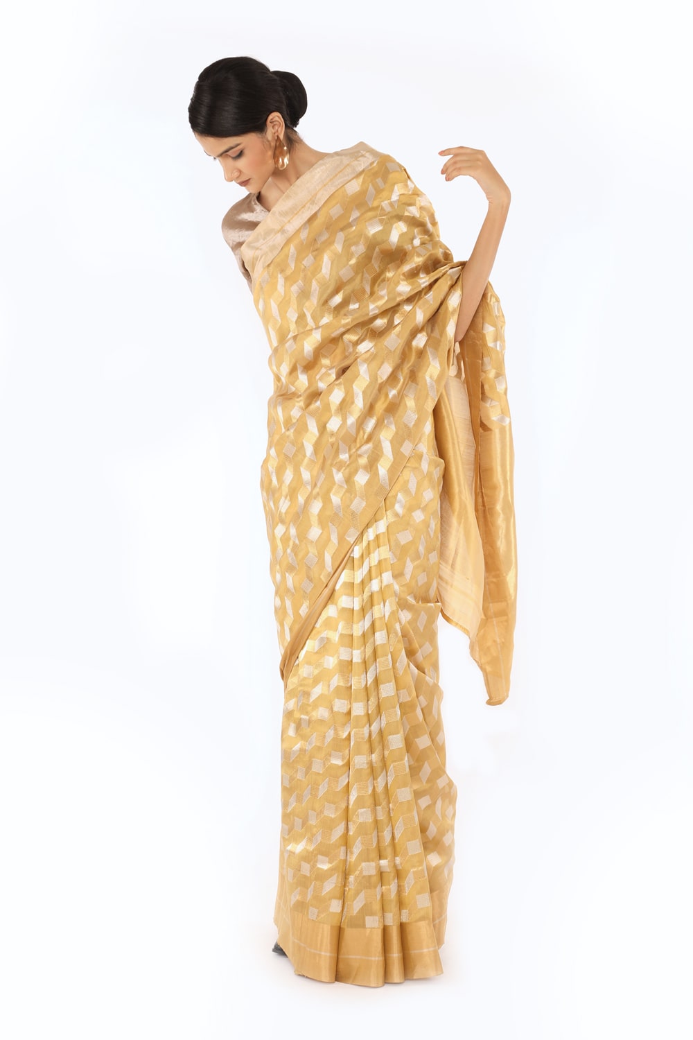 Itta - Muted Gold Saree