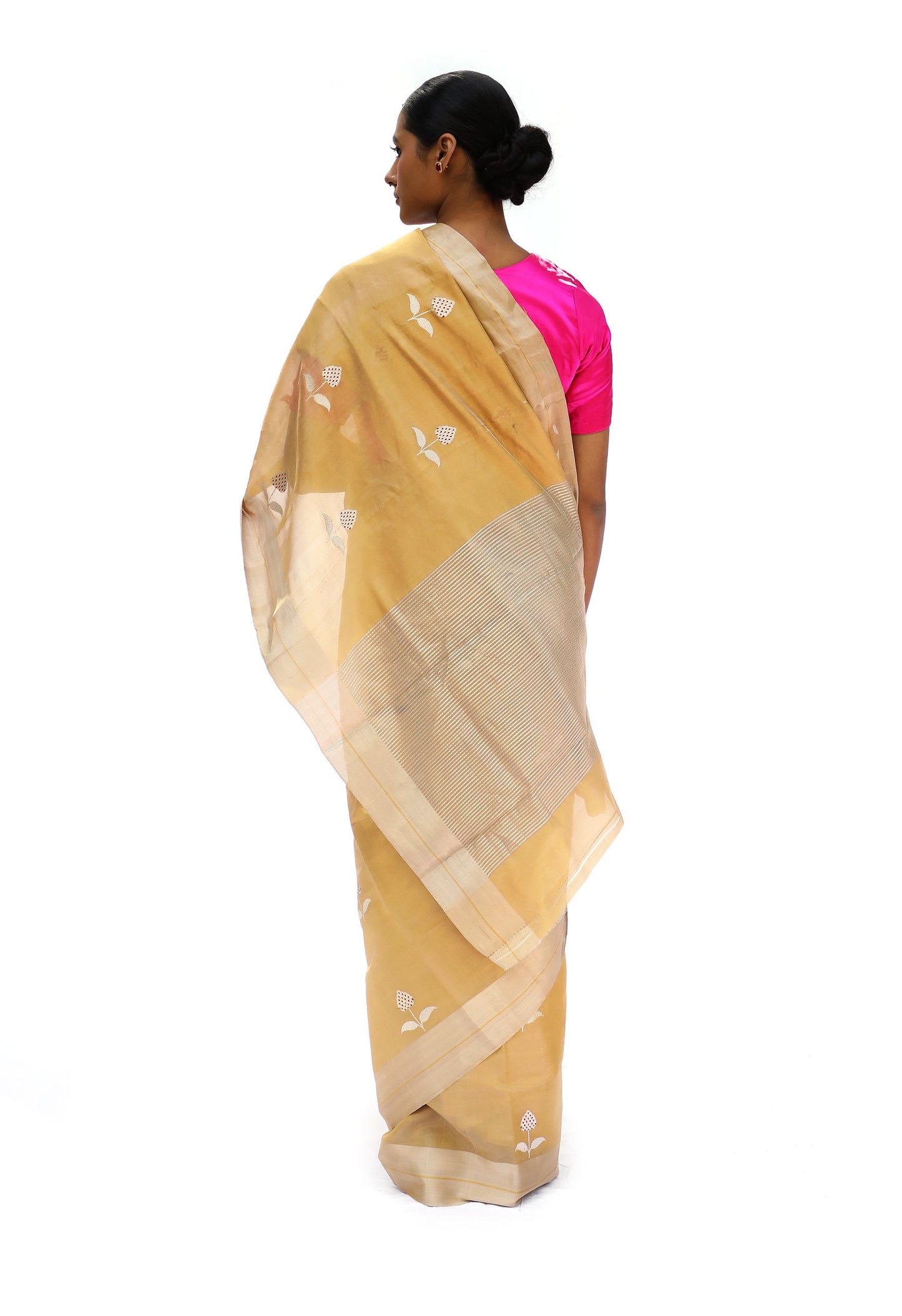 Palasha - Muted Gold Saree