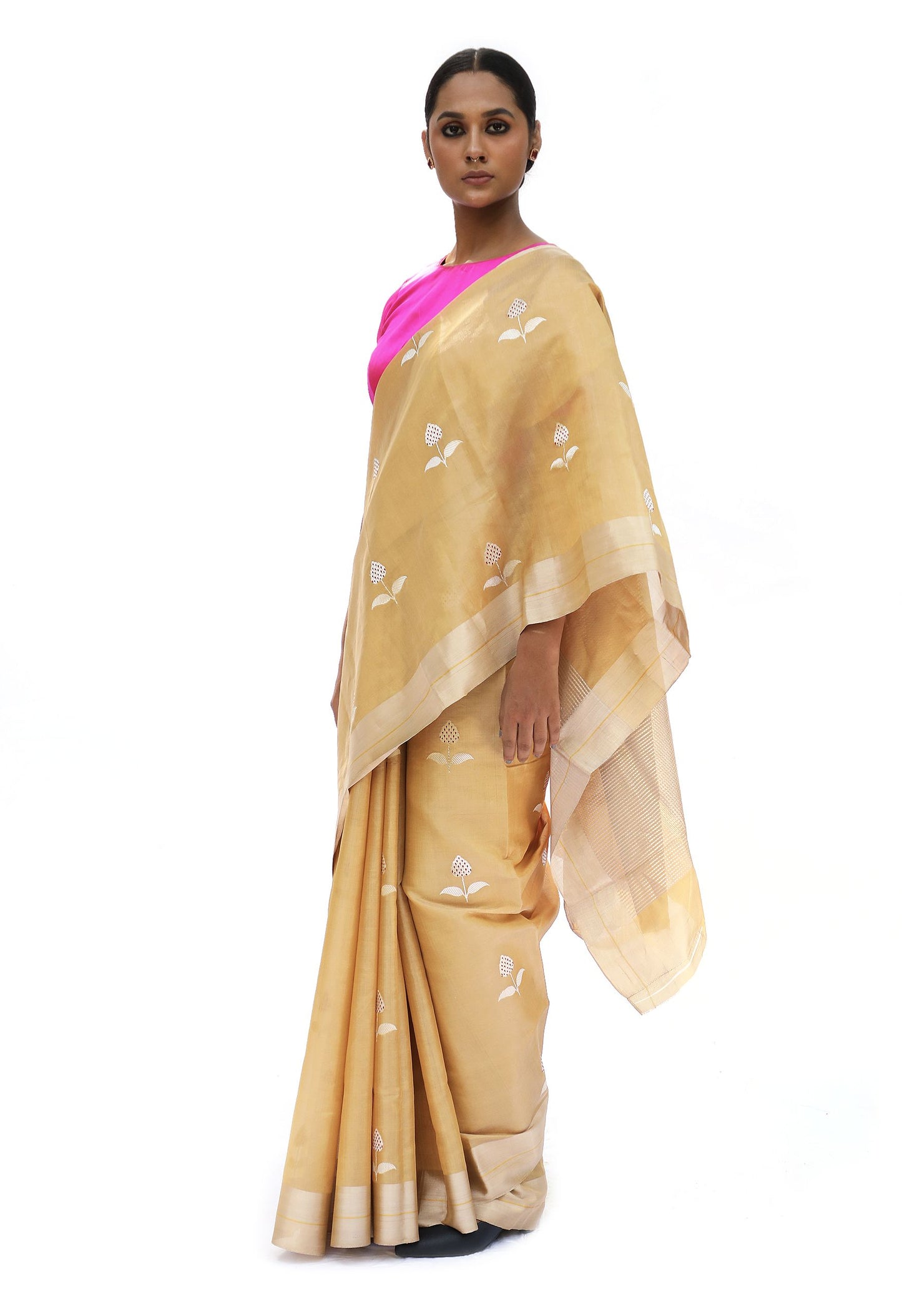 Palasha - Muted Gold Saree