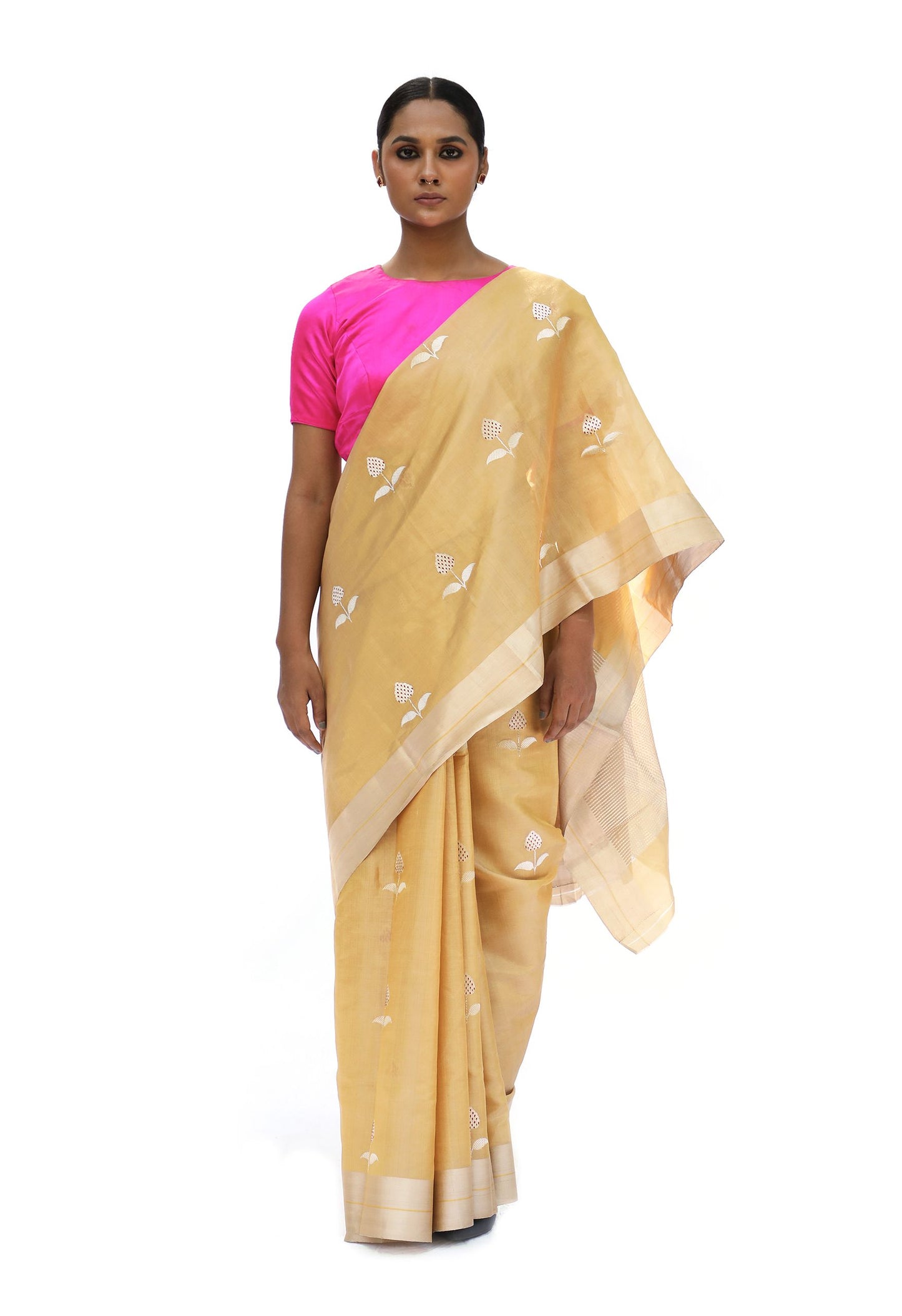 Palasha - Muted Gold Saree