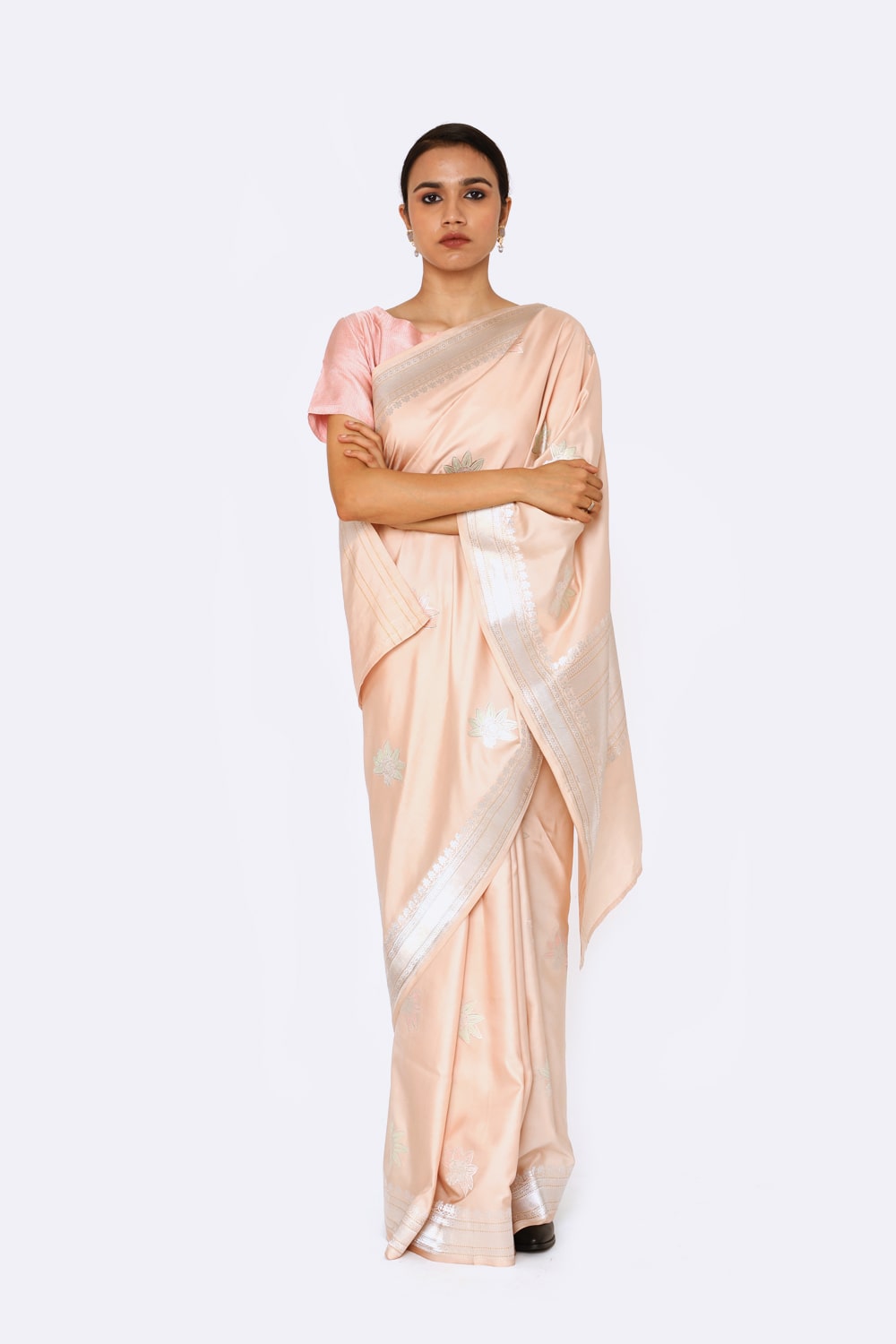 ARJUNA - Baby Pink Saree