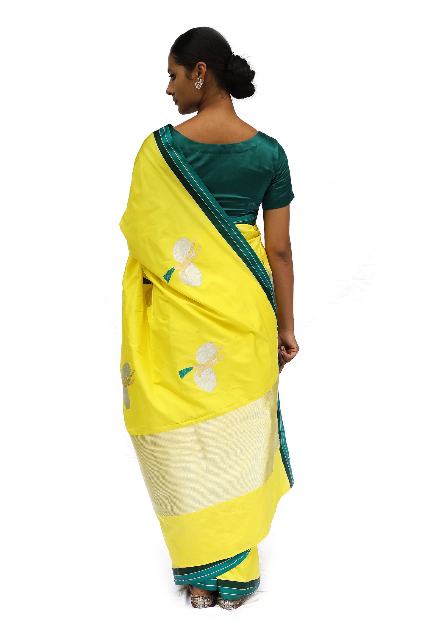 PRACHEE – Lemon Yellow Saree