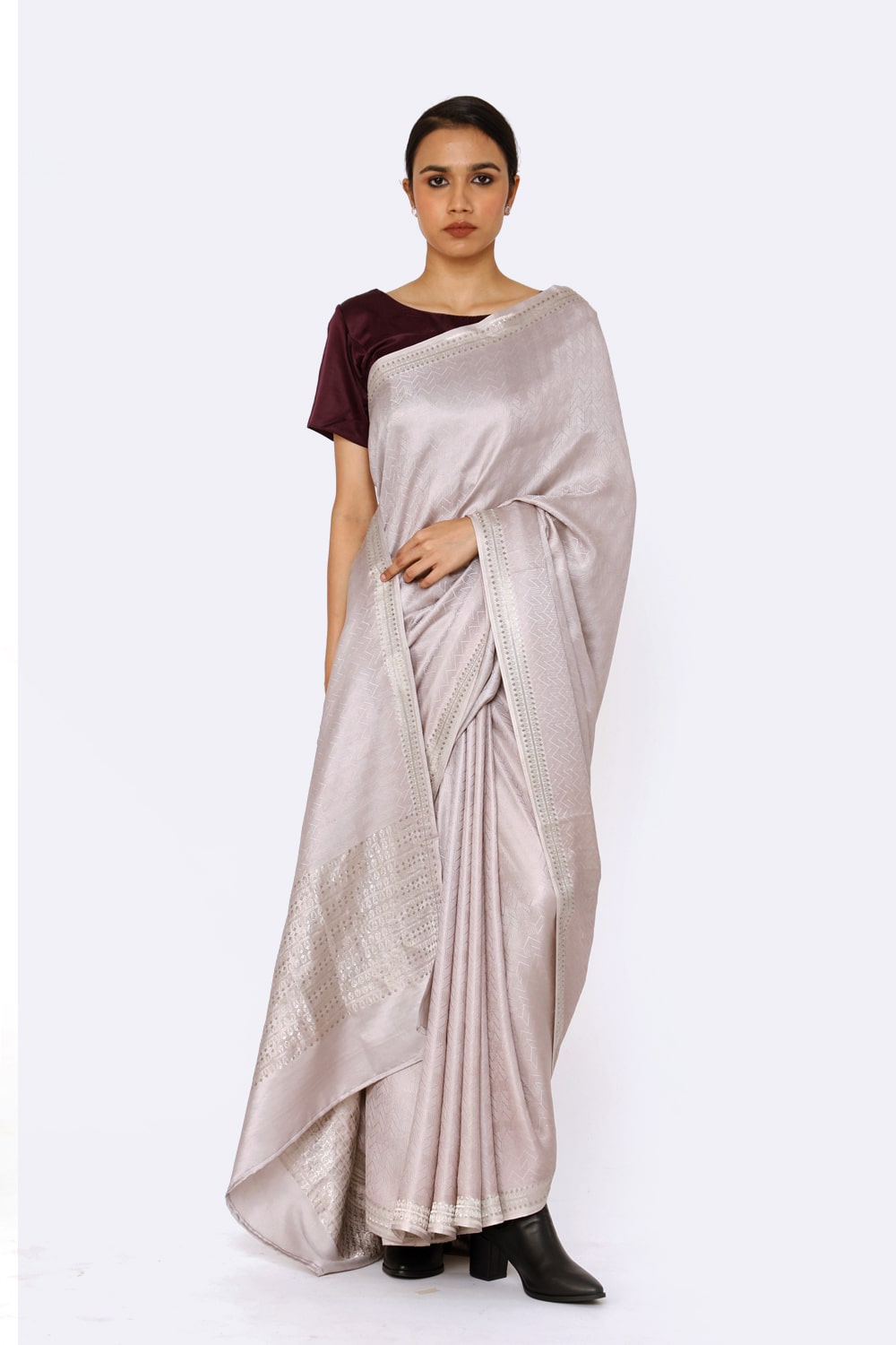 MM - MAUVE KATAN SILK