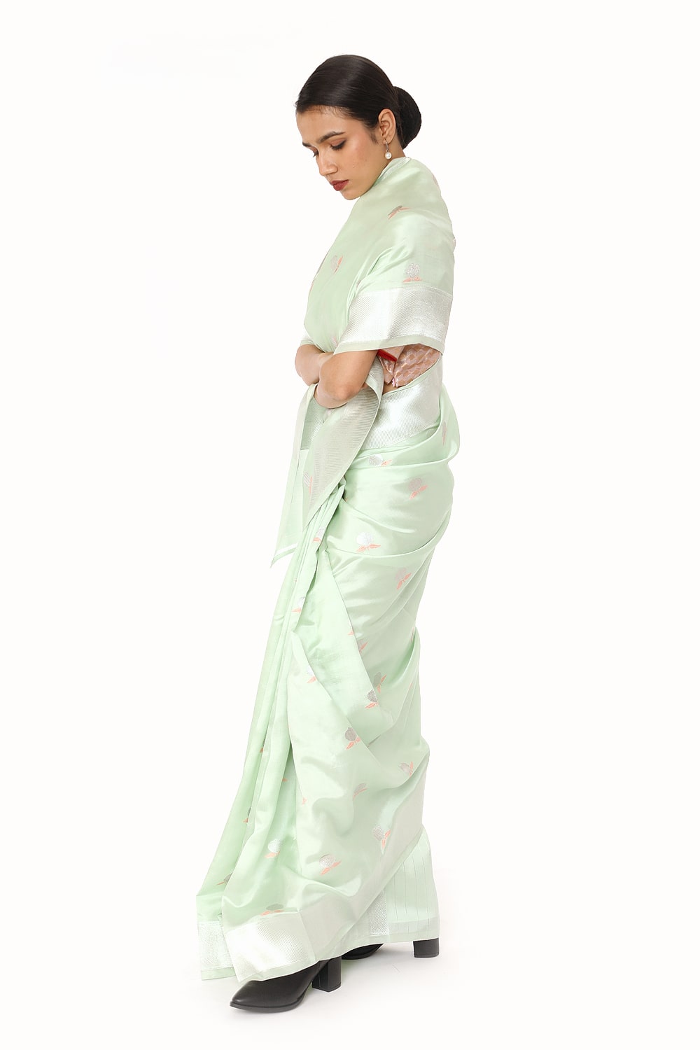 Palasha - Aqua Green Saree