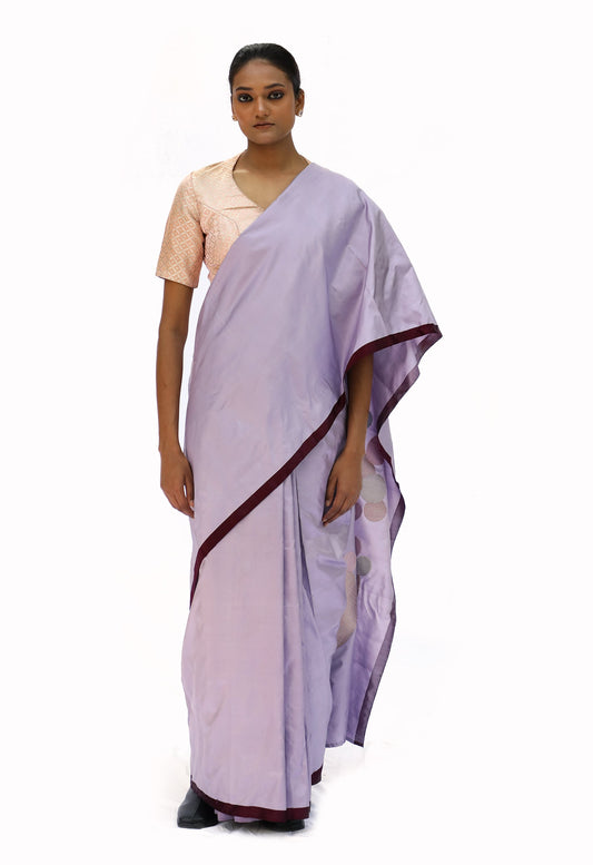 GOLA - mauve saree