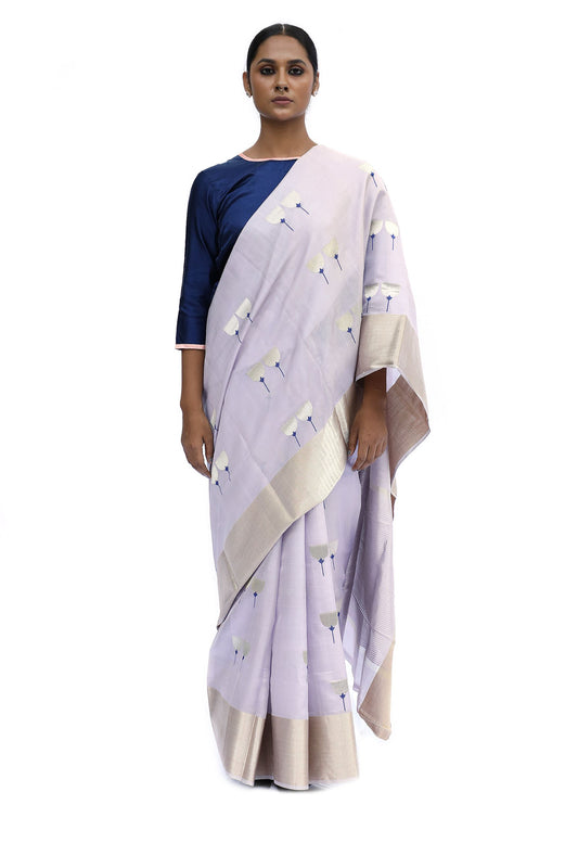 Palasha - Lilac Saree