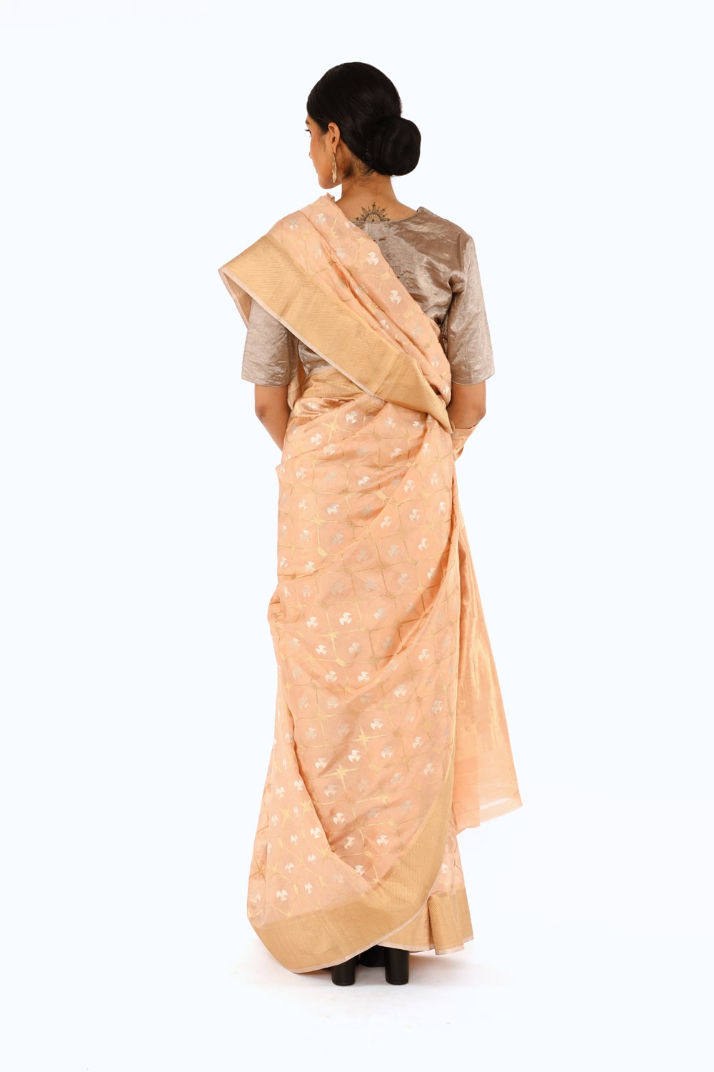 Niketa - Soft Peach Saree