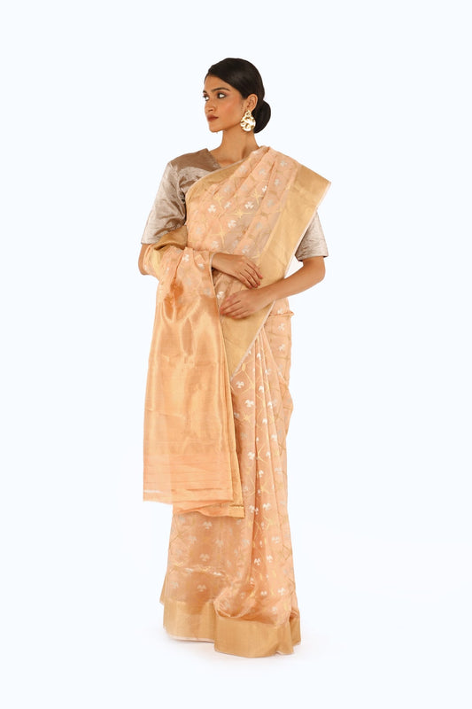 Niketa - Soft Peach Saree