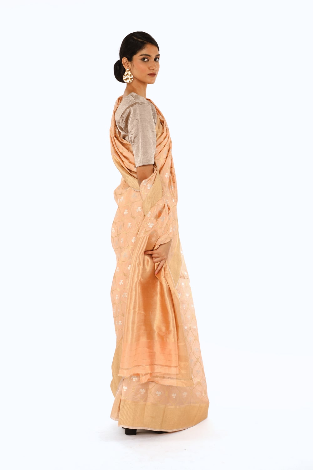 Niketa - Soft Peach Saree