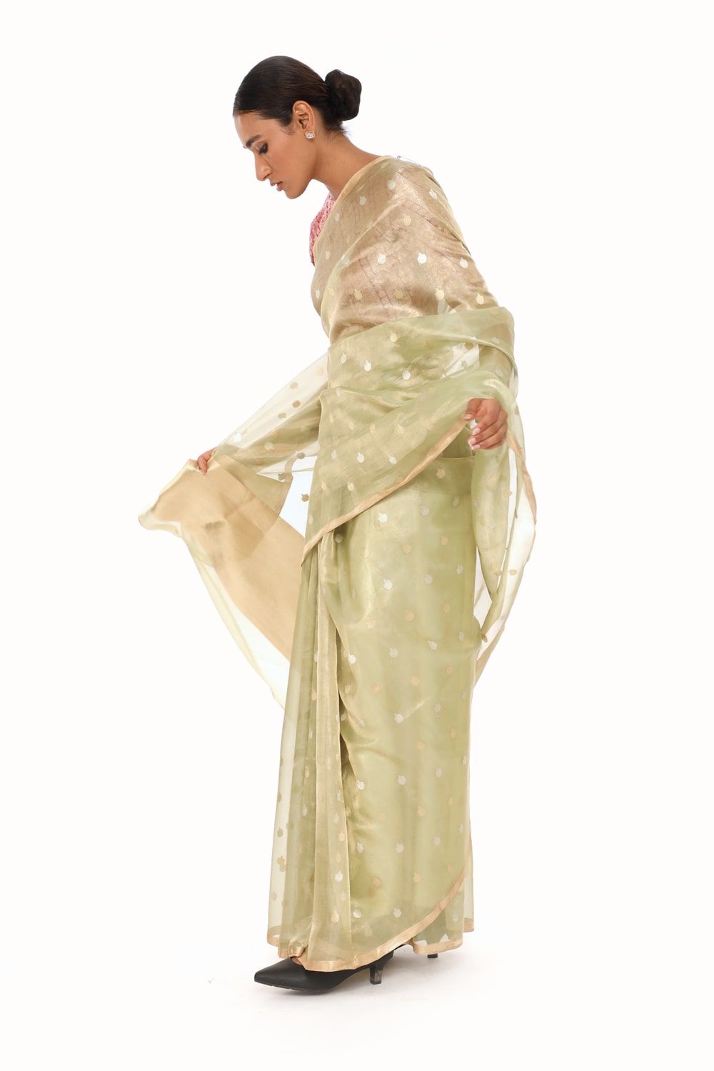 Palasha - Pista Saree