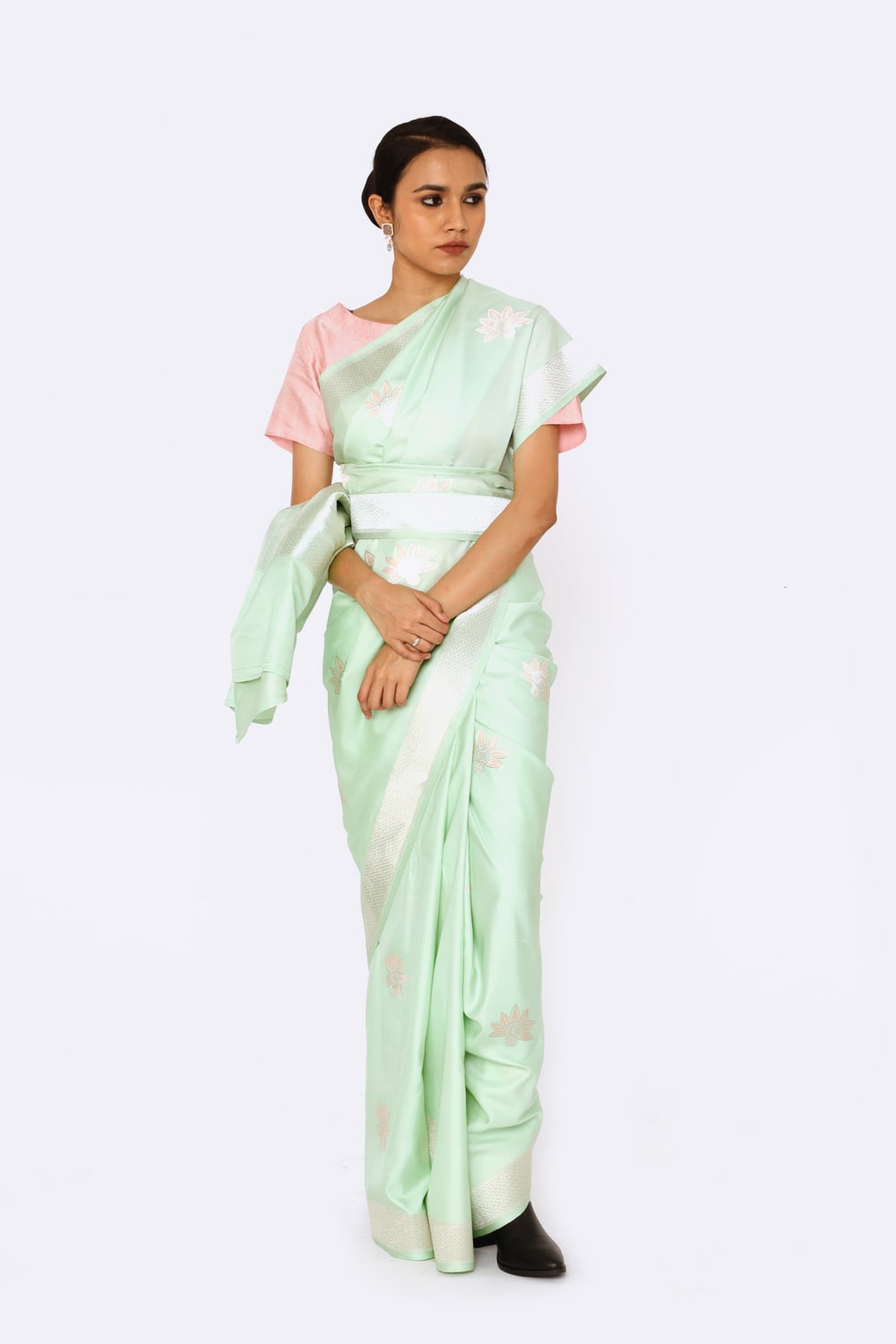 ARJUNA - Aqua Green Saree