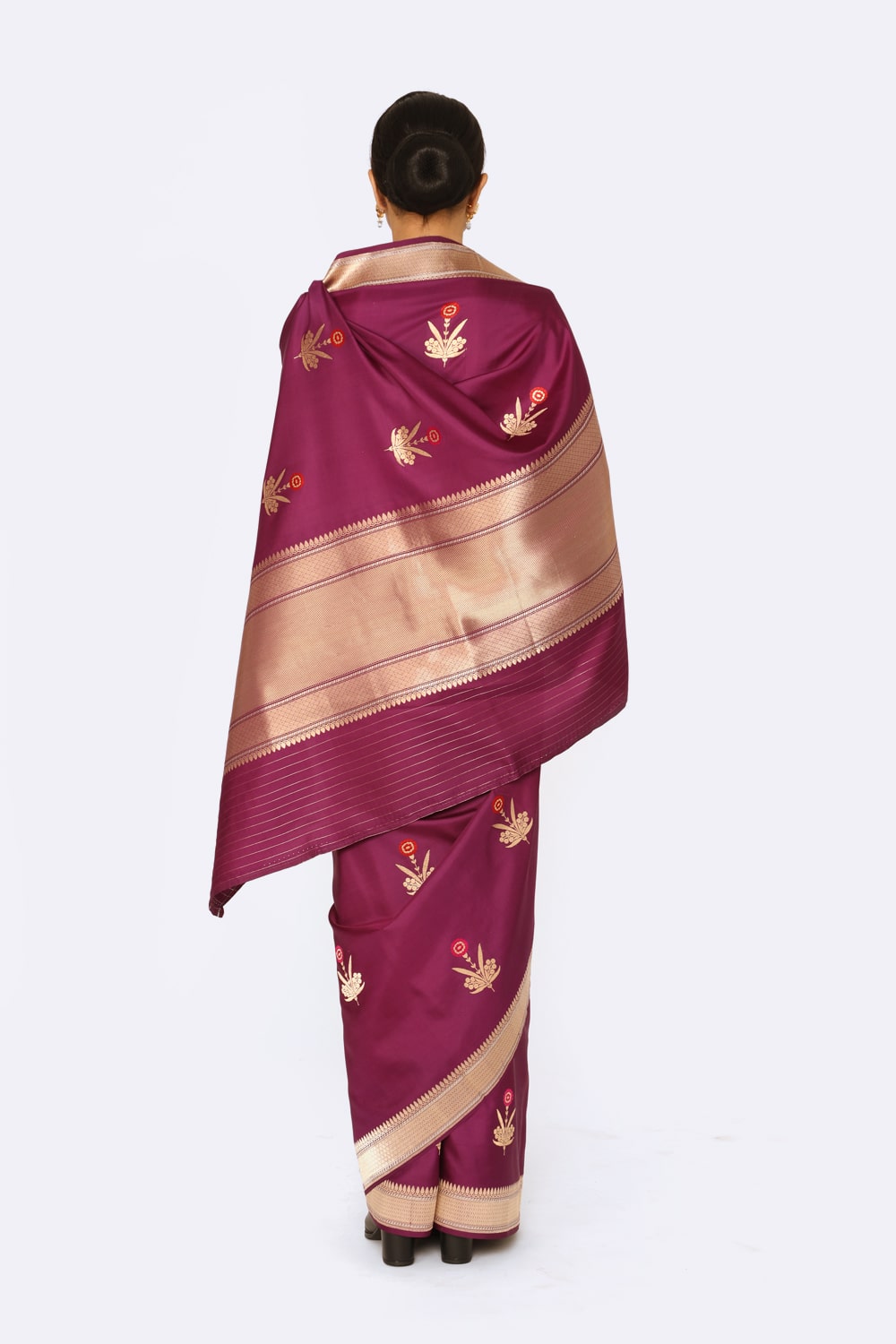 KEYA - Purple Saree