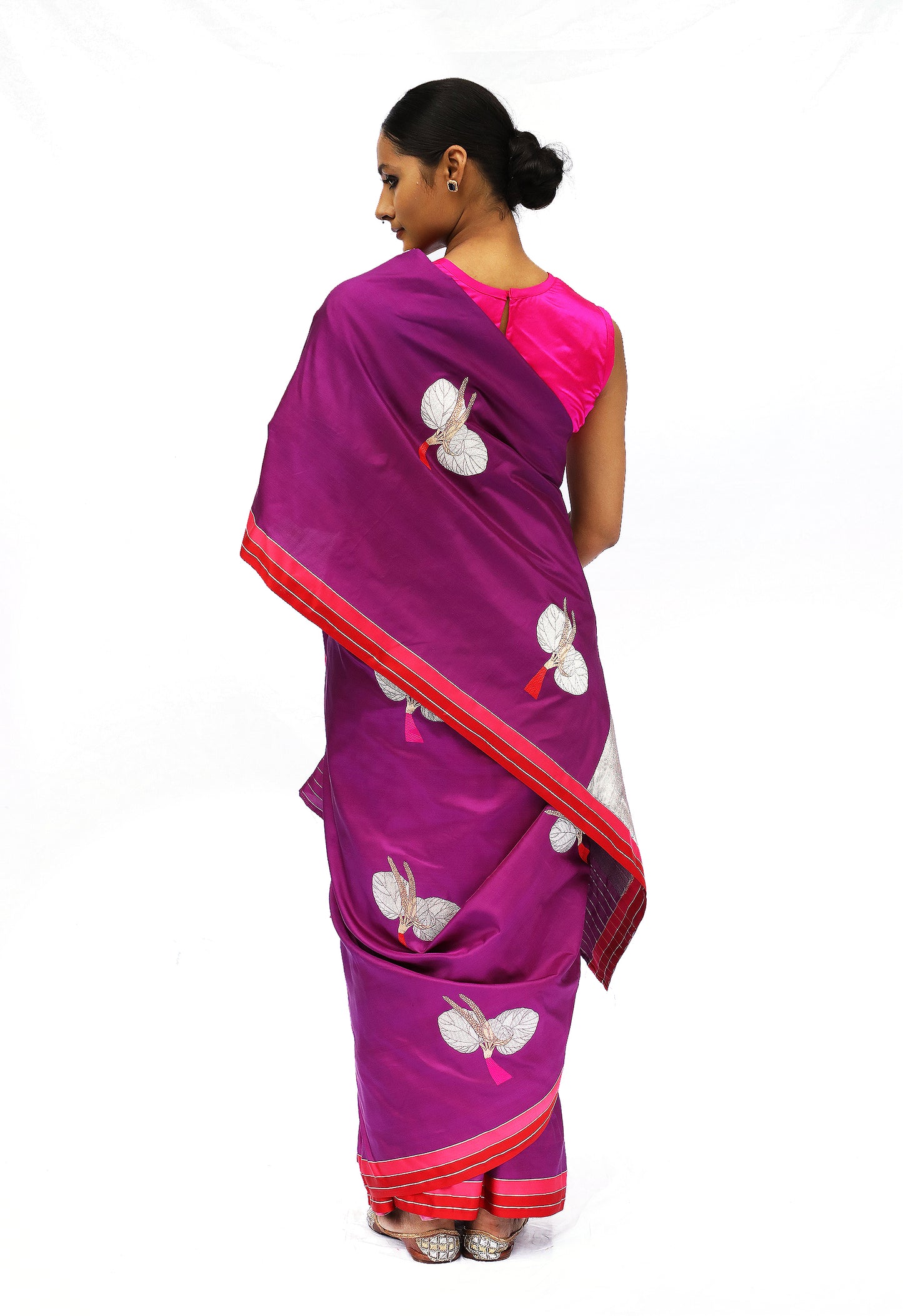 RITOO- Purple Saree