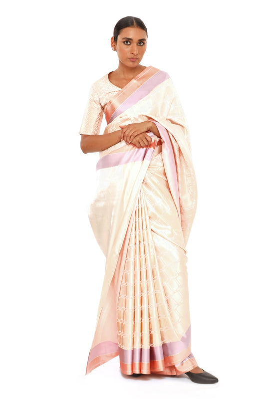 Madhukosh – Baby Pink Saree